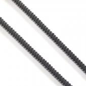 Non magnetic Hematite Beads, Cornerless Cube, black, Grade A, Length:15.7 Inch, Sold By Strand